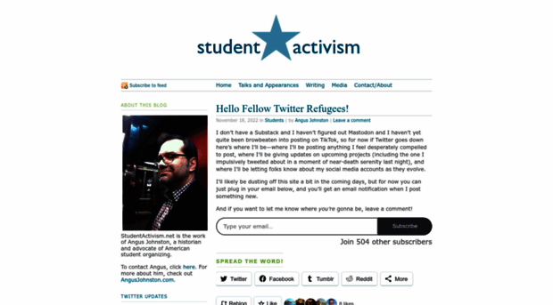 studentactivism.net