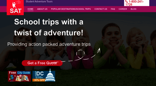 studentadventuretours.com