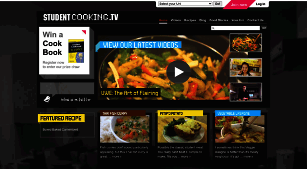 studentcooking.tv