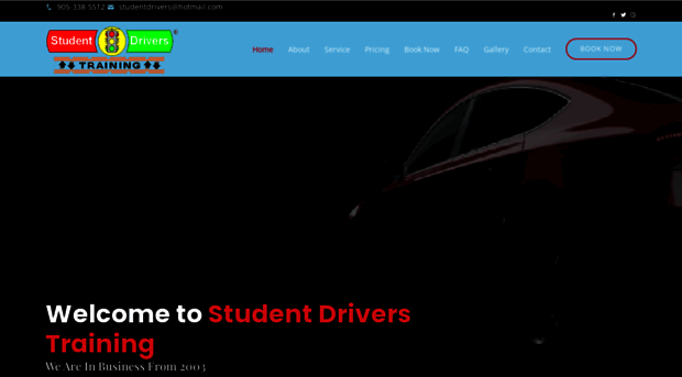 studentdriverstraining.com