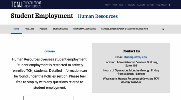 studentemployment.tcnj.edu