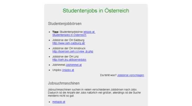 studentenjobsuche.at