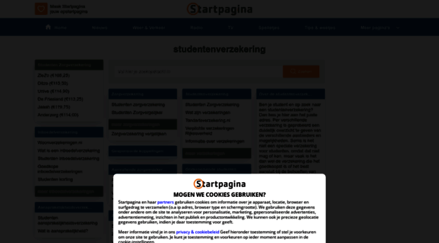 studentenverzekering.startpagina.nl