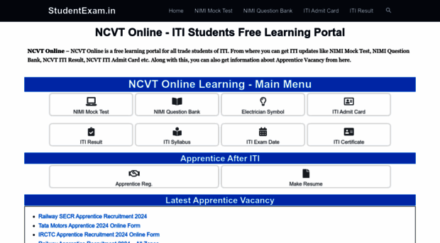 studentexam.in