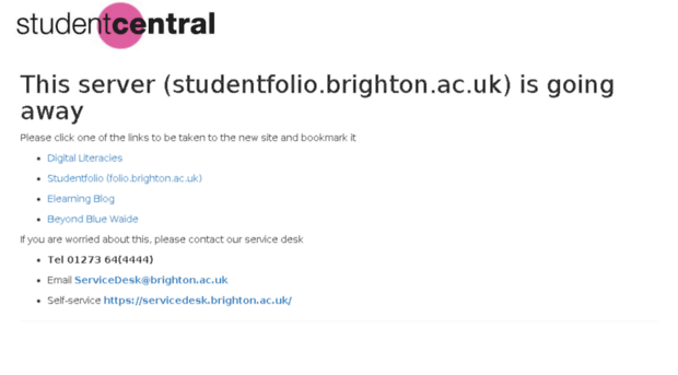 studentfolio.brighton.ac.uk