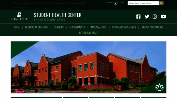 studenthealth.uncc.edu