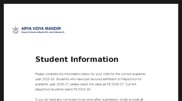 studentinfo.avmschools.ac.in