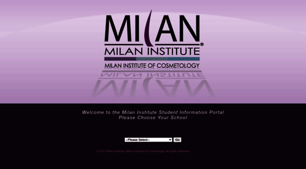 studentinfo.milaninstitute.edu