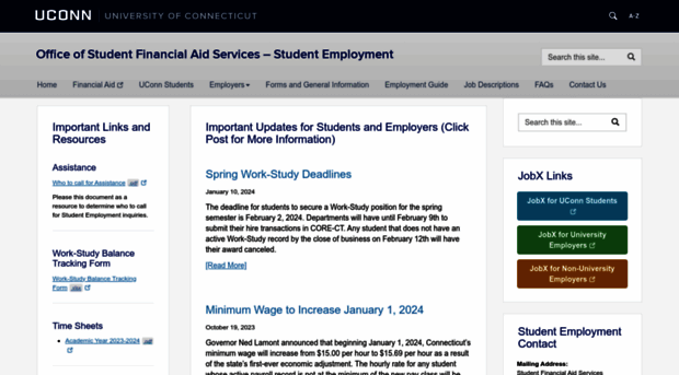 studentjobs.uconn.edu