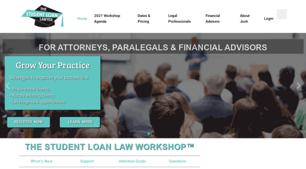 studentloanlawworkshop.com