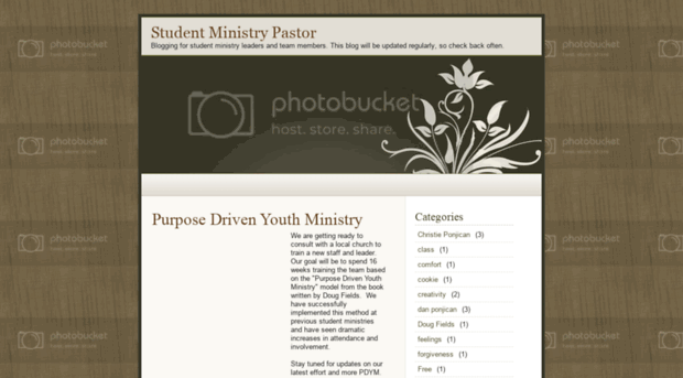 studentministrypastor.blogspot.com