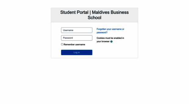 studentportal.businessschool.mv