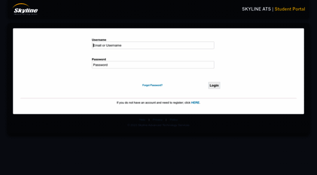 studentportal.skyline-ats.com