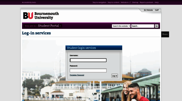 studentportalservices.bournemouth.ac.uk