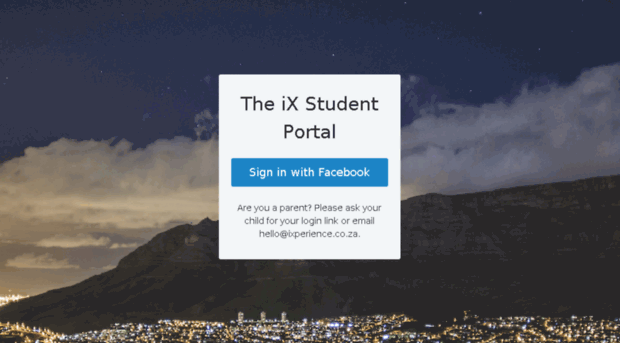 students-auth.ixperience.co.za