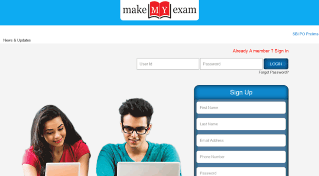 students.makemyexam.in