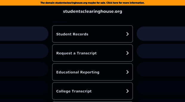 studentsclearinghouse.org
