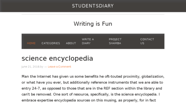 studentsdiary.net