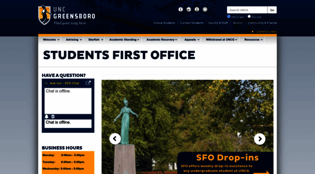 studentsfirst.uncg.edu