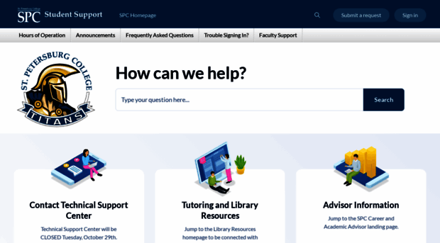 studentsupport.spcollege.edu