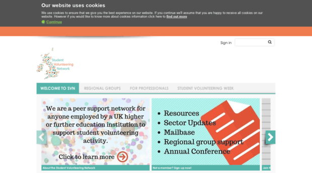 studentvolunteeringnetwork.com