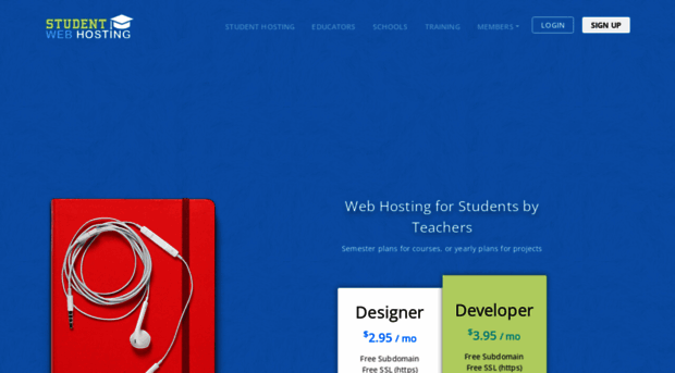 studentwebhosting.com