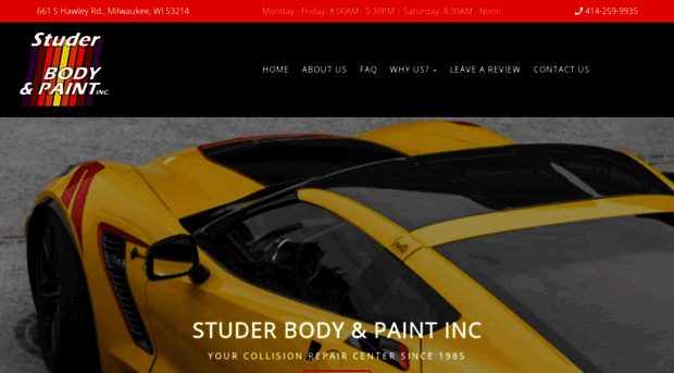 studerbodyandpaint.com