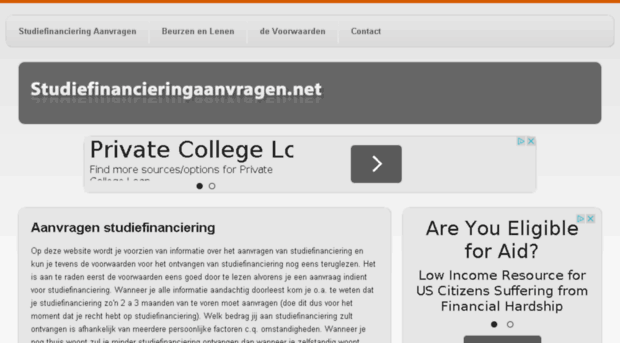 studiefinancieringaanvragen.net