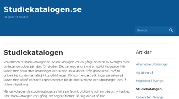 studiekatalogen.se