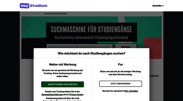 studiengaenge.zeit.de