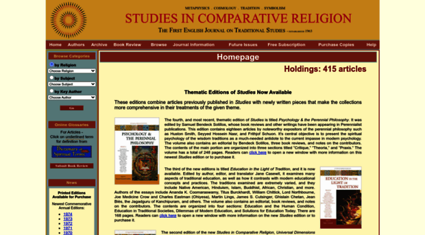 studiesincomparativereligion.com