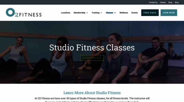 studio.o2fitnessclubs.com