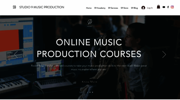 studio9musicproduction.com