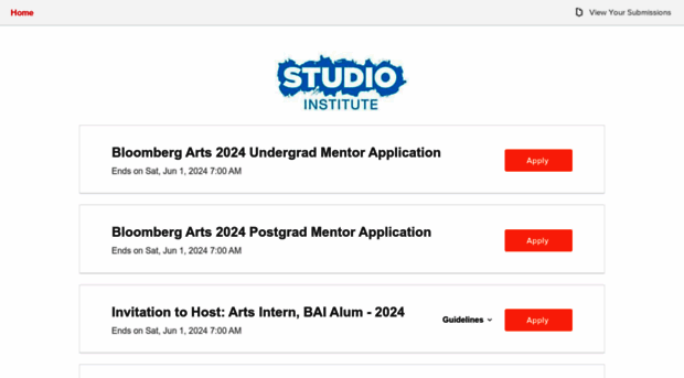 studioinstitute.submittable.com - Studio Institute LLC Applicati ...