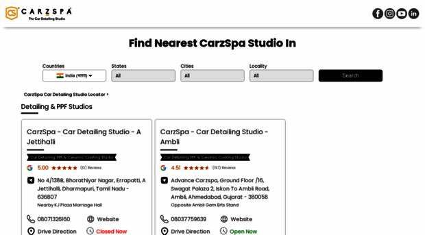 studios.carzspa.com