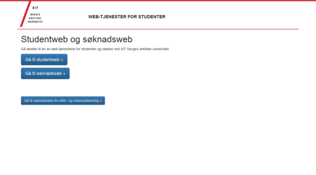 studweb.uit.no