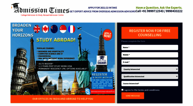 studyabroad.admissiontimes.com