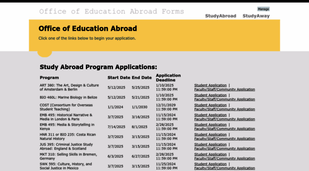 studyabroadapplications.nku.edu