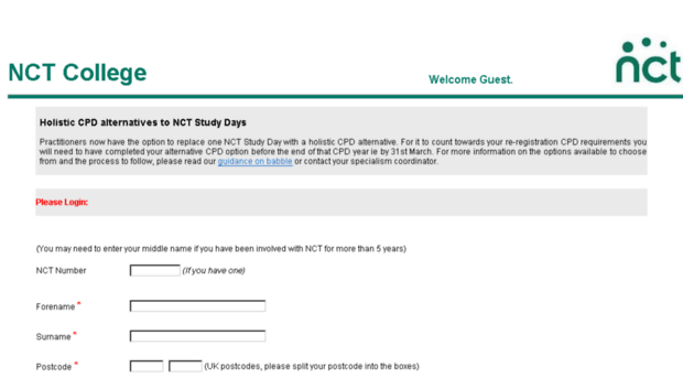 studydays.nct.org.uk