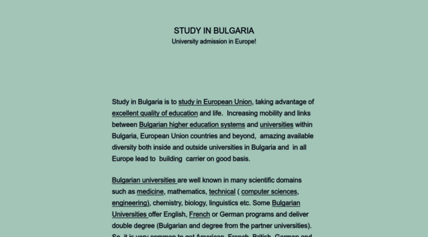 studyinbulgaria.com