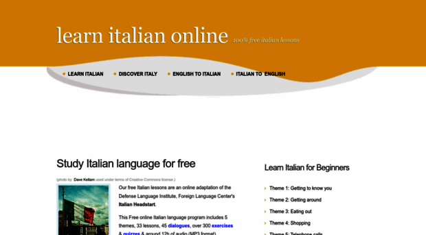 studyitalianlanguage.org