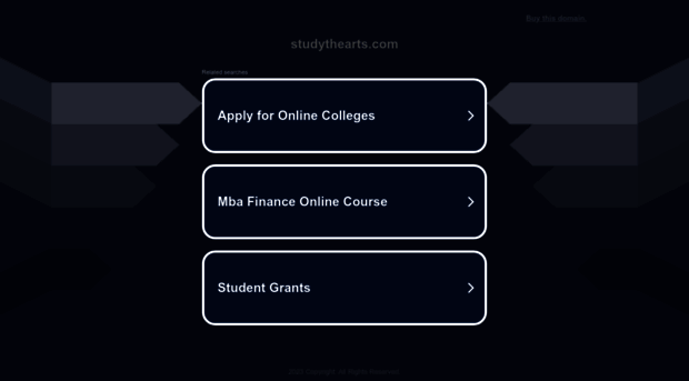 studythearts.com