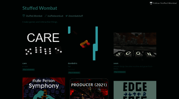 stuffedwombat.itch.io
