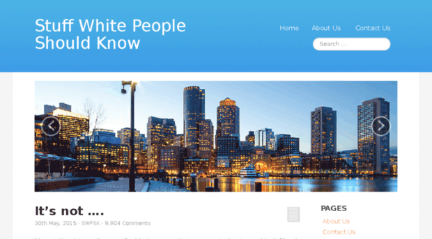 stuffwhitepeopleshouldknow.com