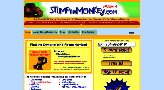 stumpthemonkey.com
