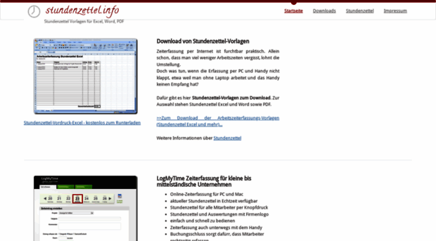 stundenzettel.info