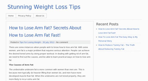 stunningweightlosstips.com