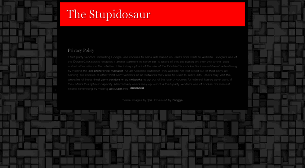 stupidosaur.net