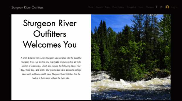 sturgeonriveroutfitters.com