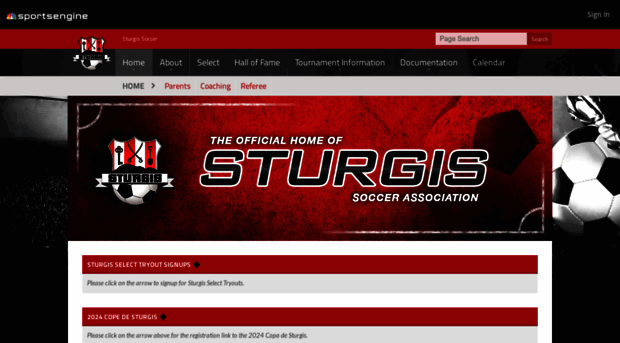 sturgissoccer.com